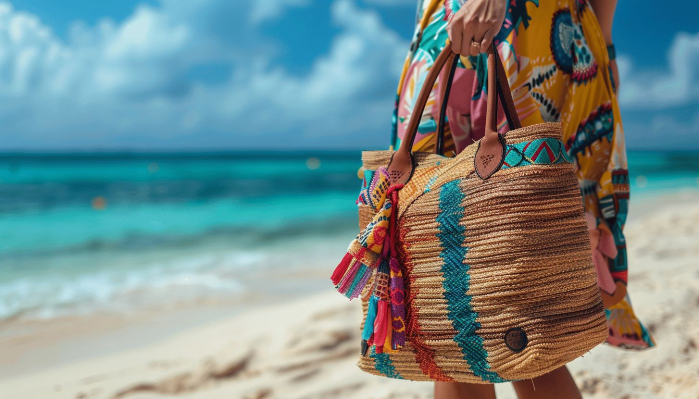 Hoe combineer je een strandtas met zomerse outfits?