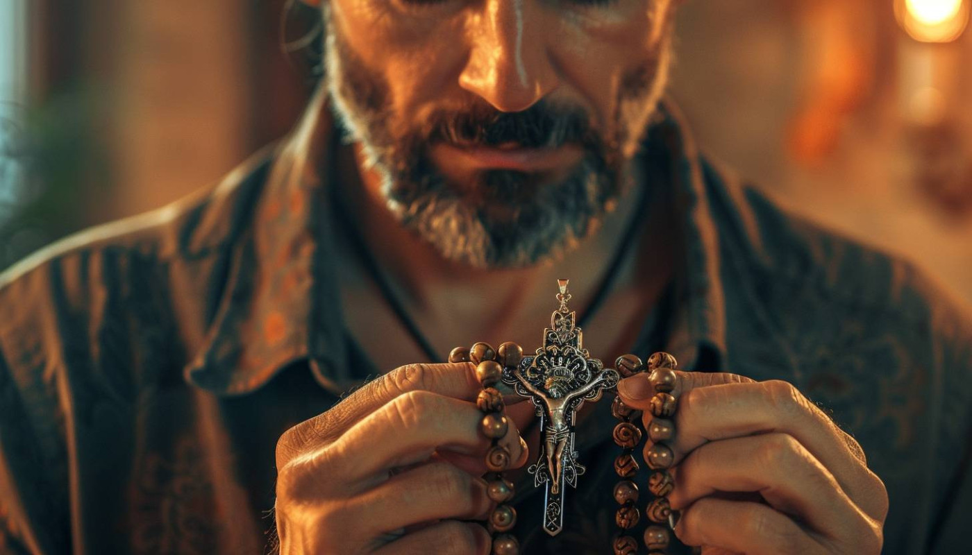 Verken de spirituele betekenis van rozenkrans gebeden en sieraden